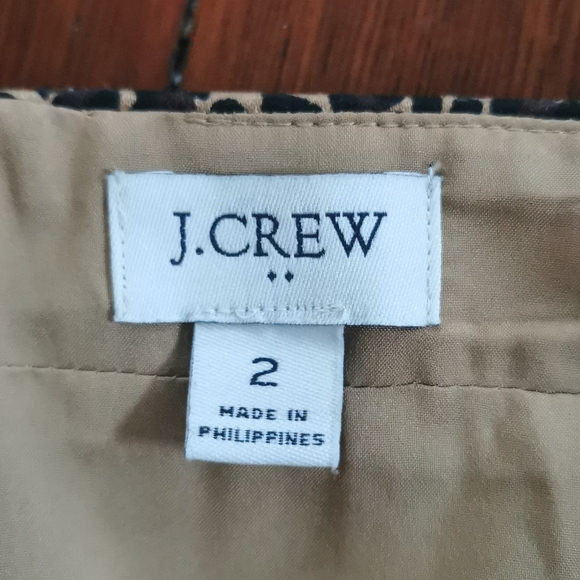 J. Crew leopard pencil skirt - Picture 5 of 7